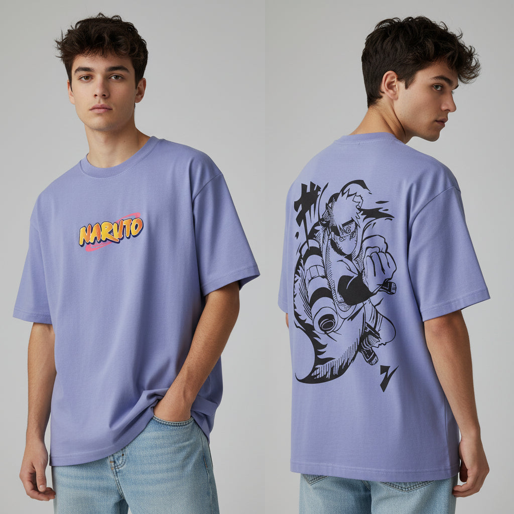 LOSTSET “Street King – NARUTO Shadow Rush Edition” Premium Oversized Tee