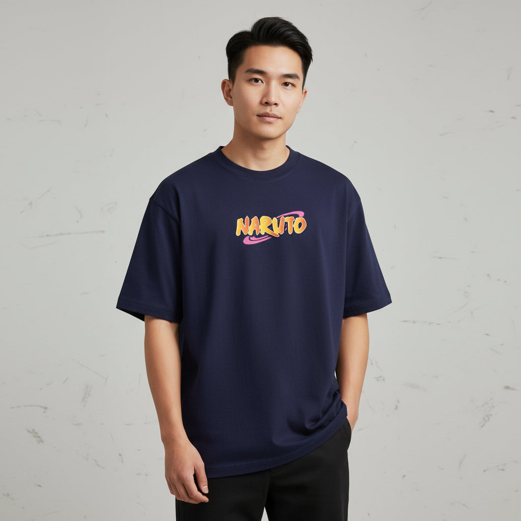 LOSTSET “Street King – NARUTO Akatsuki Collage Edition” Premium Oversized Tee