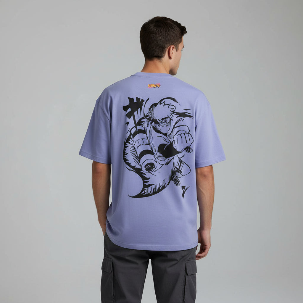LOSTSET “Street King – NARUTO Shadow Rush Edition” Premium Oversized Tee