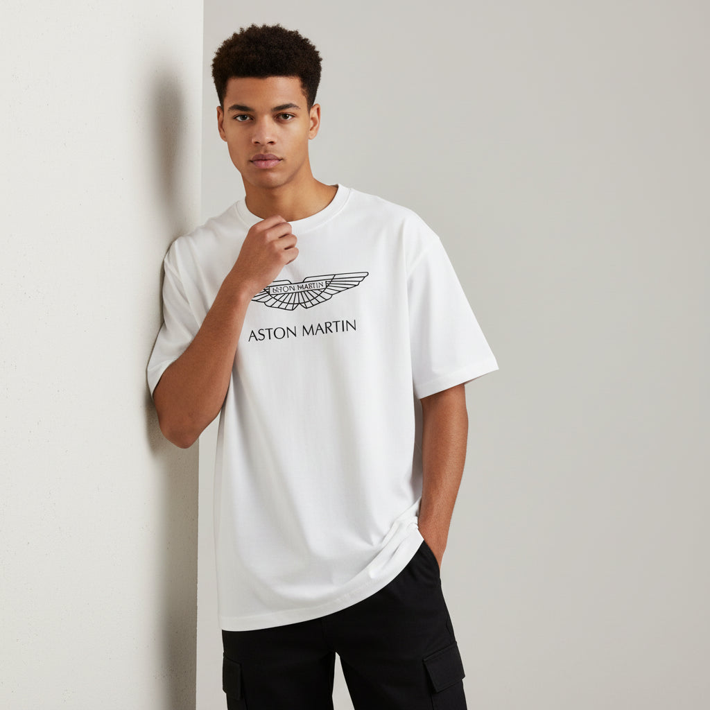 LOSTSET “Street King – ASTON MARTIN Formula One Edition” Premium Oversized Tee