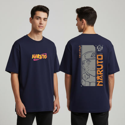 LOSTSET “Street King – NARUTO Uzumaki Vertical Edition” Premium Oversized Tee