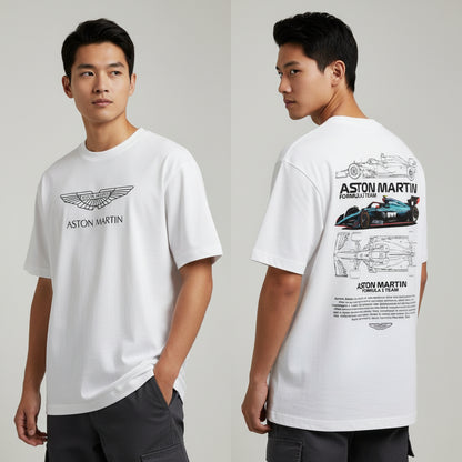 LOSTSET “Street King – ASTON MARTIN Formula One Edition” Premium Oversized Tee