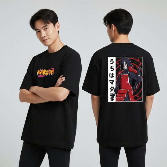 LOSTSET “Street King – MADARA Uchiha Edition” Premium Oversized Tee