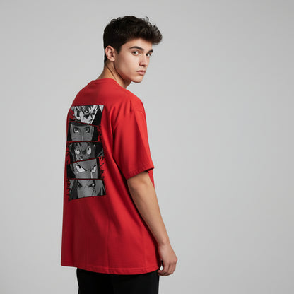 LOSTSET “Street King – NARUTO Shinobi Eyes Edition” Premium Oversized Tee