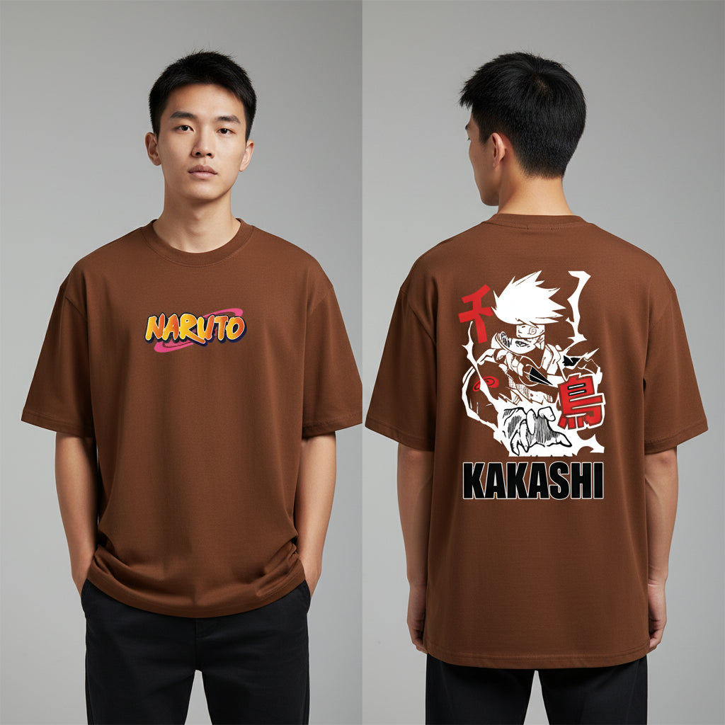 LOSTSET “Street King – KAKASHI Shadow Blade Edition” Premium Oversized Tee