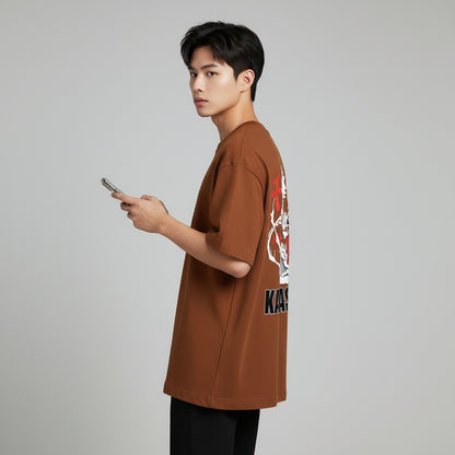 LOSTSET “Street King – KAKASHI Shadow Blade Edition” Premium Oversized Tee